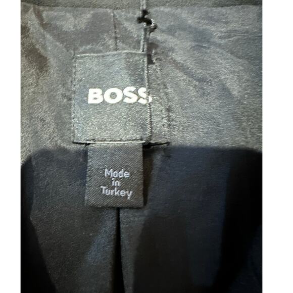 Boss Women's Dekava Notch Collar Vest Dress – Black – Size 2 – NWT Lady Boss - Picture 6 of 11